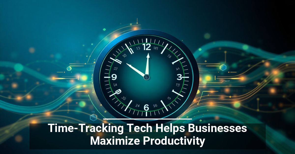 Time-Tracking Tech Helps Businesses Maximize Productivity